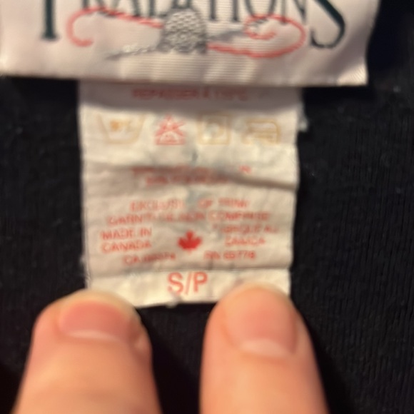 Women’s Light Sweater Cardigan Navy Blue Textured Buttoned Northern Traditions - Picture 5 of 5